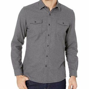 Essentials Mens Slim-Fit Long-Sleeve Flannel Shirt